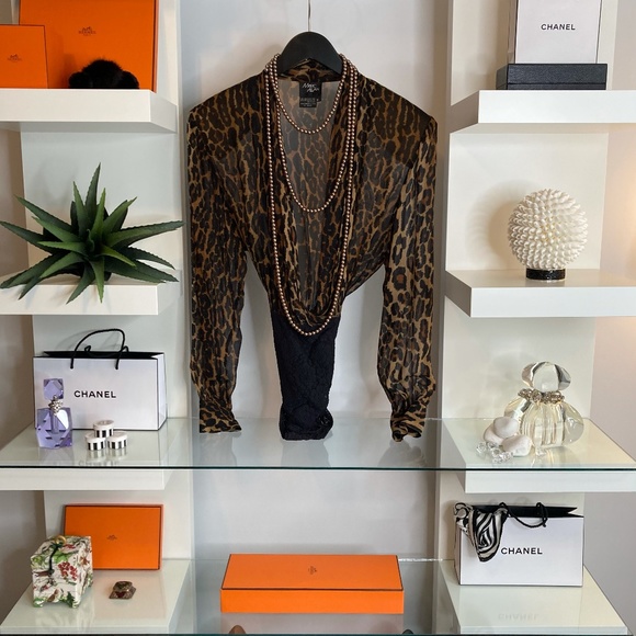 🖤 🖤 Marc Allan SILK bodysuit - Picture 3 of 13